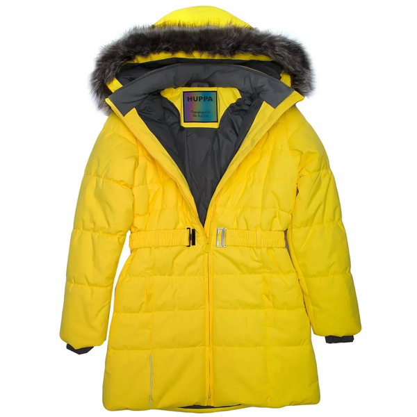 Пальто зимове Huppa Yacaranda, р.XXL, жовтий (12038030-10082-XXL) - Pampik - 4