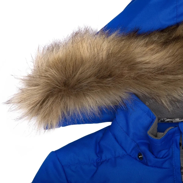 Пальто зимнее Huppa Yacaranda, р.134, синий (12030030-70035-134) - Pampik - 5