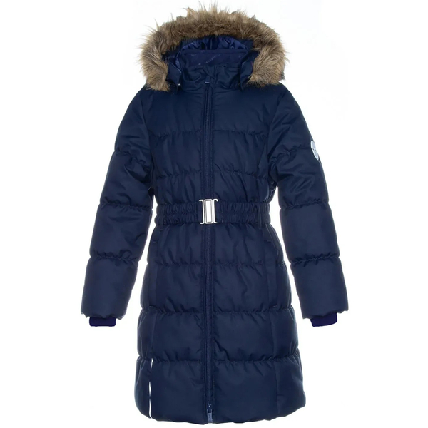 Пальто зимнее Huppa Yacaranda, р.S, темно-синий (12030030-70086-00S) - Pampik