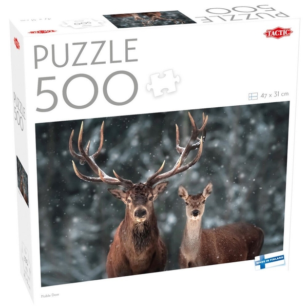 Пазл Tactic Благородні олені, 500 елементів (59216) - Pampik