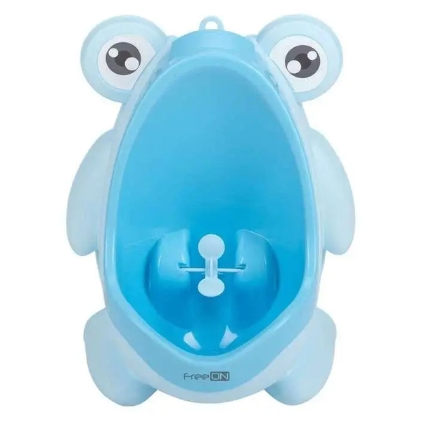 Горшок детский для мальчика FreeON Happy Frog Blue, голубой (85345) - Pampik