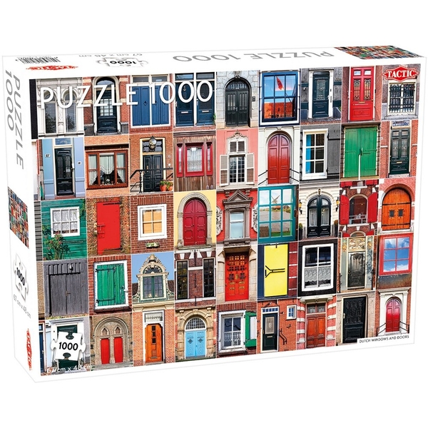 Пазл Tactic Голландські вікна та двері, 1000 елементів (58264) - Pampik