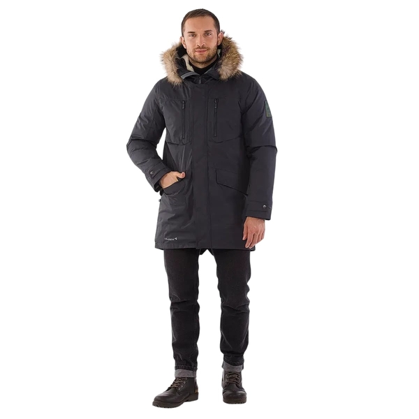 Куртка-парка зимняя Huppa David 1, р.3XL, темно-серый (12278120-00018-3XL) - Pampik - 5
