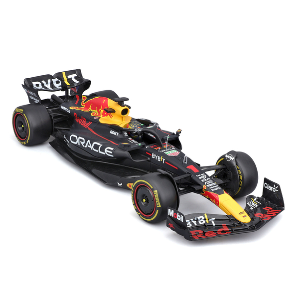 Авто-конструктор Bburago Oracle Red Bull Racing RB19 1:24, 41 деталь (18-28507) - Pampik - 2