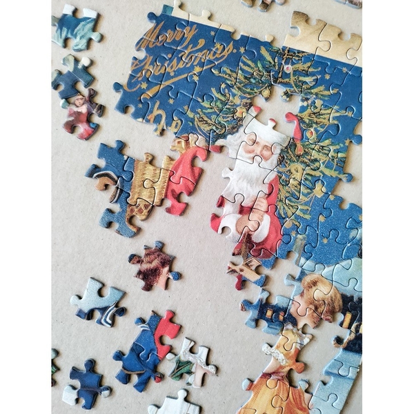 Пазл Tactic Винтажные Рождественские открытки, 1000 элементов (59223) - Pampik - 3