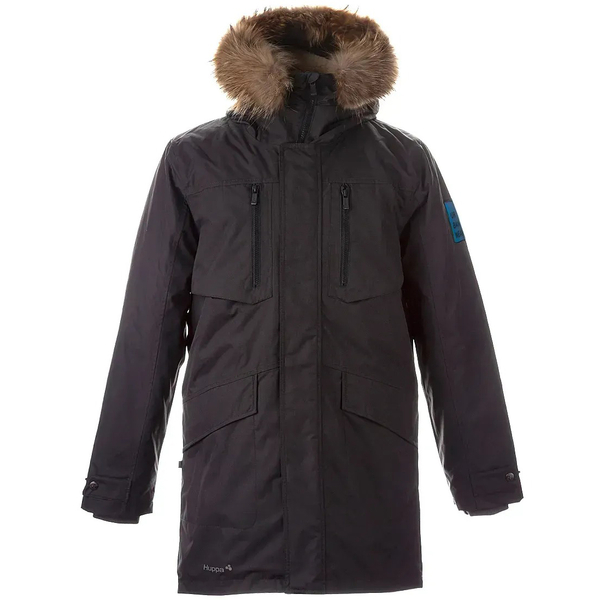 Куртка-парка зимняя Huppa David 1, р.3XL, темно-серый (12278120-00018-3XL) - Pampik