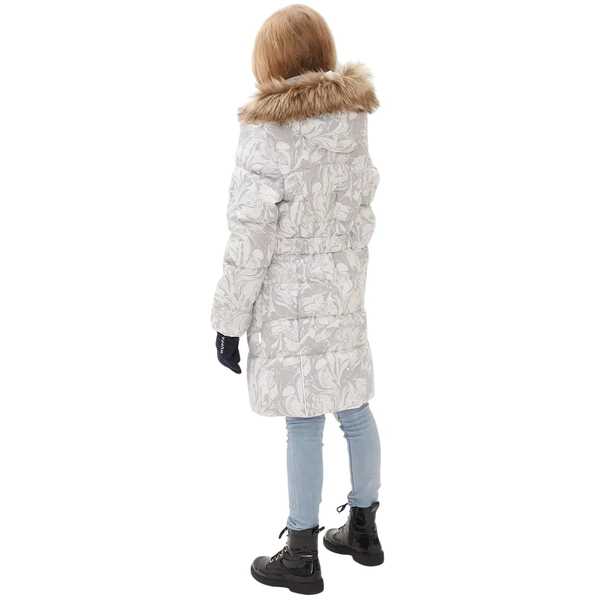 Пальто зимнее Huppa Yacaranda, р.110, белый с принтом (12030030-11320-110) - Pampik - 11