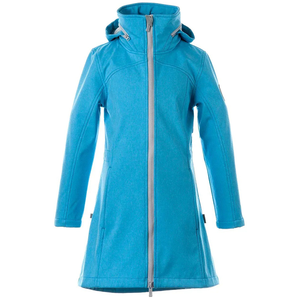 Пальто демісезонне Softshell Huppa Ava, р.164, блакитний (12280000-10260-164) - Pampik