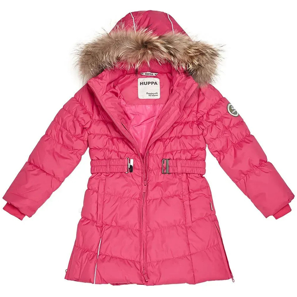 Пальто-пуховик Huppa Yasmine, р.146, фуксія (12020055-00063-146) - Pampik - 4