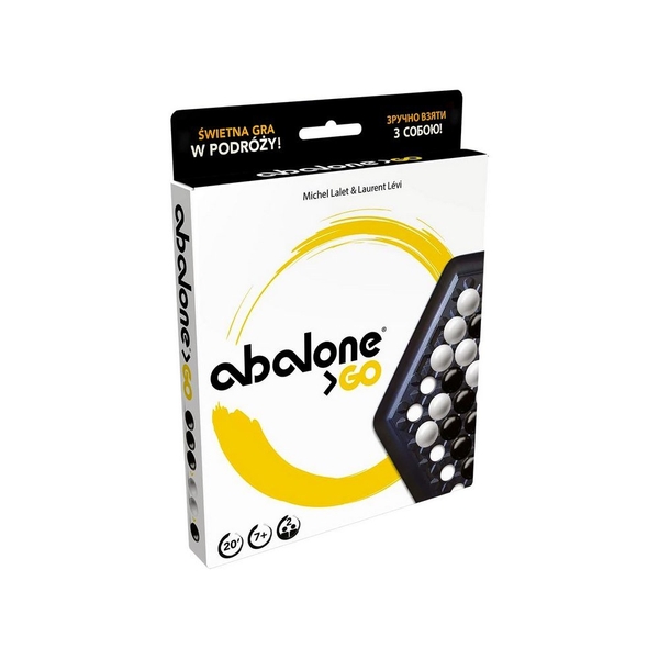 Настольная игра Asmodee Abalone Go Абалон, дорожная версия, пол./укр. (ZYGABGOML2) - Pampik