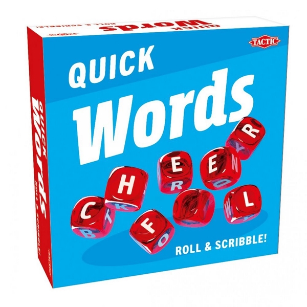 Настільна гра Tactic Quick Words Швидкі слова, англійська (59339) - Pampik
