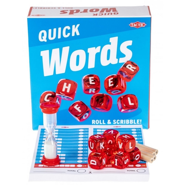 Настільна гра Tactic Quick Words Швидкі слова, англійська (59339) - Pampik - 2