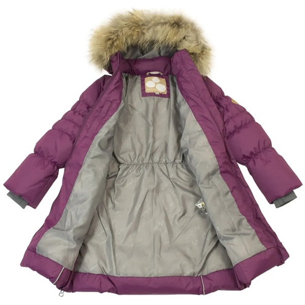 Пальто-пуховик Huppa Yasmine, р.152, бордовый (12020055-80034-152) - Pampik - 4