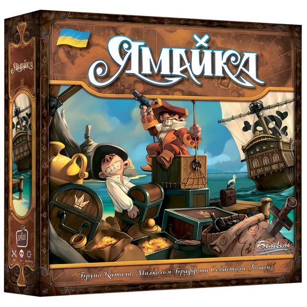 Настільна гра Asmodee Jamaica Ямайка, укр. (SCJСA03UA) - Pampik