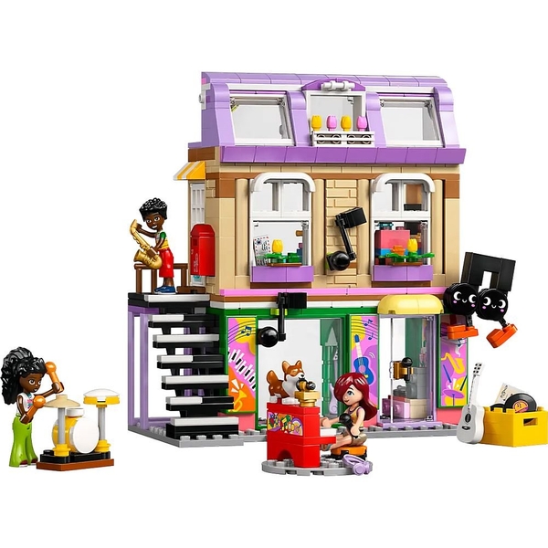 Конструктор LEGO Friends Музыкальный магазин и квартира, 483 детали (42653) - Pampik - 2