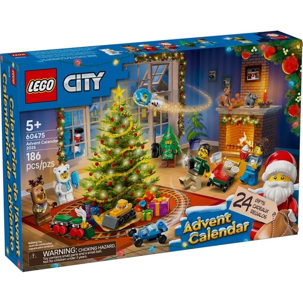 Конструктор LEGO City Адвент-календар 2025, 186 деталей (60475) - Pampik