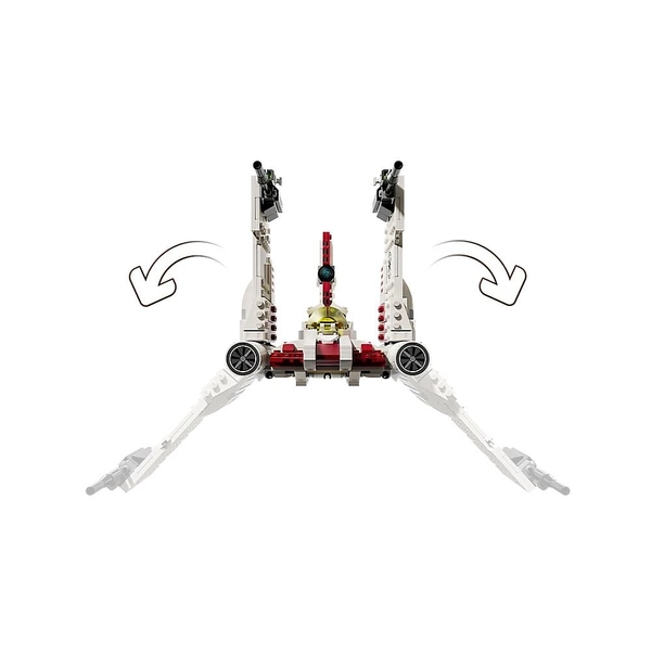 Конструктор LEGO Star Wars Зоряний винищувач V-19 «Потік», 567 деталей (75432) - Pampik - 5