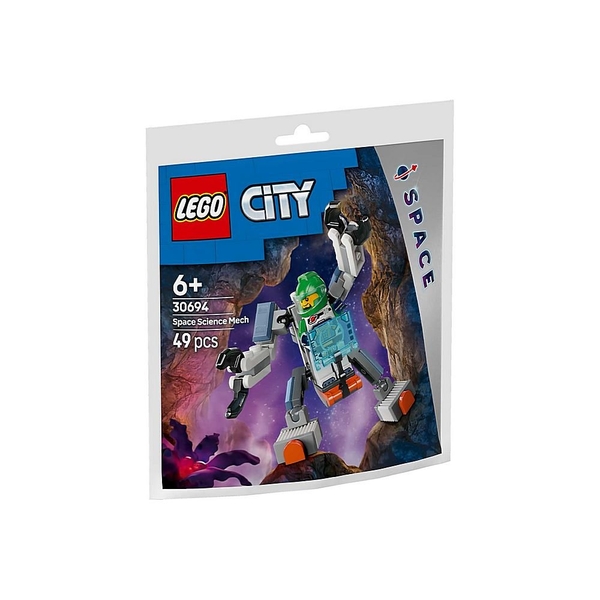 Конструктор LEGO City Космічний науковий робот, 49 деталей (30694) - Pampik