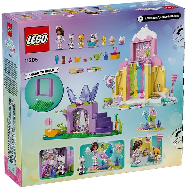 Конструктор LEGO Gabby's Dollhouse Гора солодощів і сад Кітті, 263 деталі (11205) - Pampik - 6