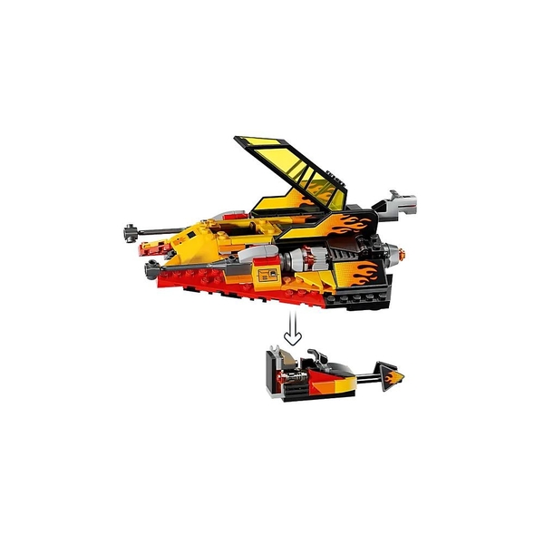 Конструктор LEGO Star Wars The Force Burner Сніговий винищувач, 349 деталей (75414) - Pampik - 5