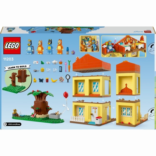 Конструктор LEGO Bluey Родинний дім Блуї, 382 деталі (11203) - Pampik - 2