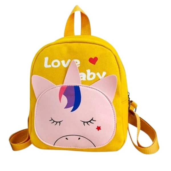 Дитячий рюкзак Evo-Kids Small Unicorn-2 Yellow, жовтий (2418-19 Yellow Unicorn-2) - Pampik