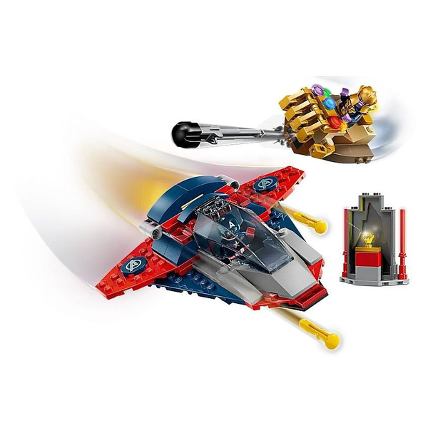 Конструктор LEGO Super Heroes Marvel Капітан Америка проти Таноса, 107 деталей (76319) - Pampik - 6