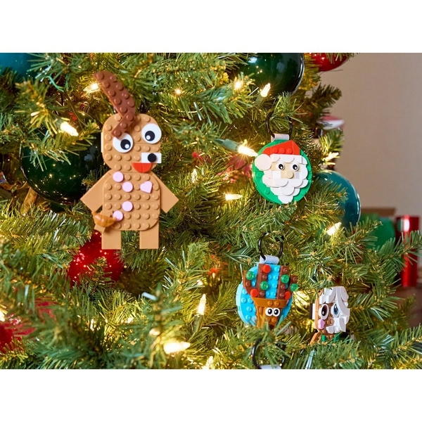 Конструктор LEGO Icons Набір різдвяних прикрас, 153 деталі (40744) - Pampik - 6