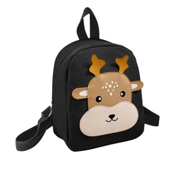 Дитячий рюкзак Evo-Kids Small Deer Black, чорний (2418-20 Black Deer) - Pampik