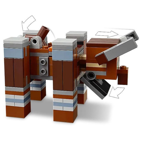 Конструктор LEGO Minecraft Аванпост розбійників і спустошувач, 665 деталей (21278) - Pampik - 8