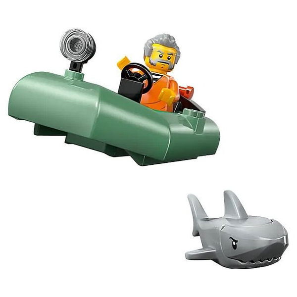 Конструктор LEGO City Переслідування на поліцейському катері, 264 деталі (60456) - Pampik - 7