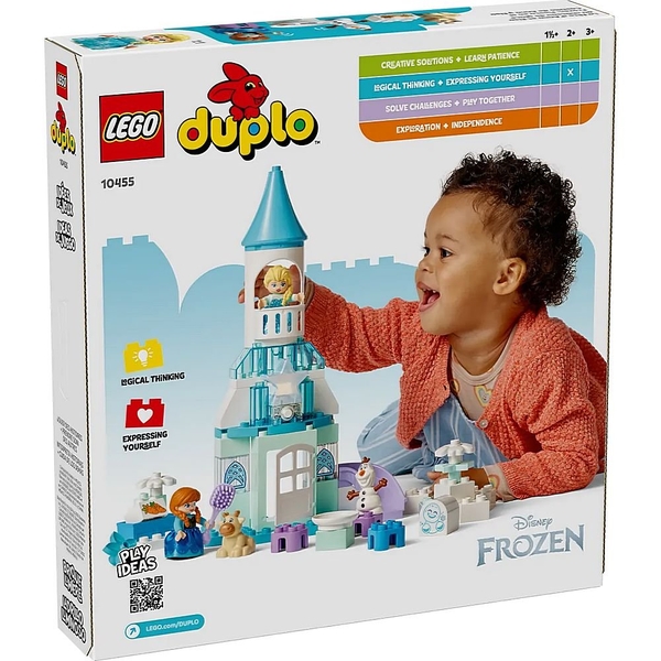 Конструктор LEGO DUPLO Вечірка у крижаному палаці Ельзи та Анни, 54 деталі (10455) - Pampik - 5