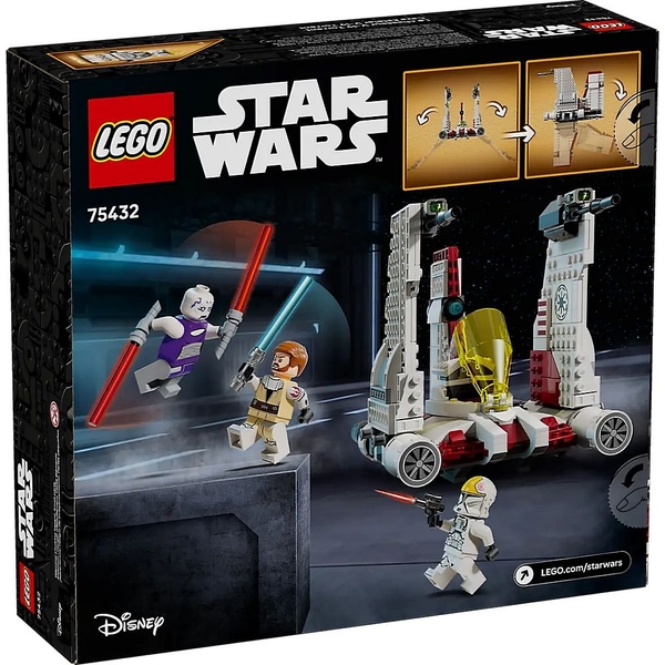 Конструктор LEGO Star Wars Зоряний винищувач V-19 «Потік», 567 деталей (75432) - Pampik - 8