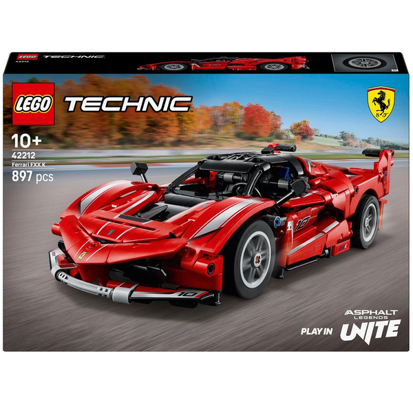 Конструктор LEGO Technic Ferrari FXX K, 897 деталей (42212) - Pampik