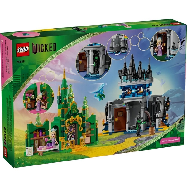 Конструктор LEGO Wicked Емеральд-сіті і замок Кіамо Ко, 860 деталей (75689) - Pampik - 6