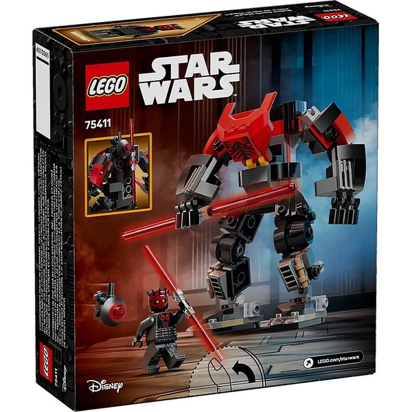 Конструктор LEGO Star Wars Робот Дарта Мола, 143 деталі (75411) - Pampik - 6