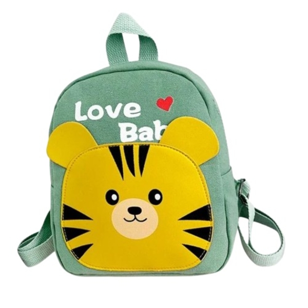 Дитячий рюкзак Evo-Kids Small Tiger Green, зелений (2418-21 Green Tiger) - Pampik