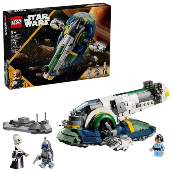 Конструктор LEGO Star Wars Зореліт Джанго Фетта, 707 деталей (75433) - Pampik