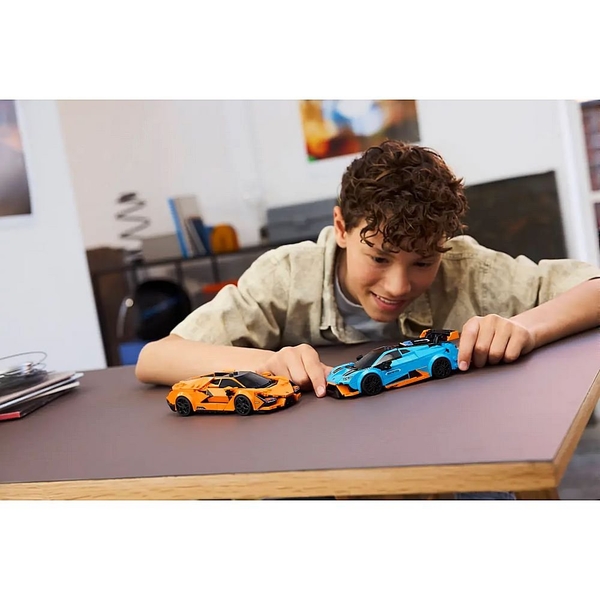 Конструктор LEGO Speed Champions Lamborghini Revuelto и Huracan STO, 607 деталей (77238) - Pampik - 6