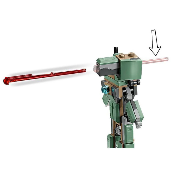 Конструктор LEGO Super Heroes Marvel Залізна людина та Бойова Машина проти Хаммер Дронів, 204 деталі (76320) - Pampik - 6