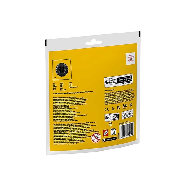 Конструктор LEGO Creator 3 v 1 Вантажівочка-монстр з відкидним дахом, 60 деталей (30691) - Pampik - 5