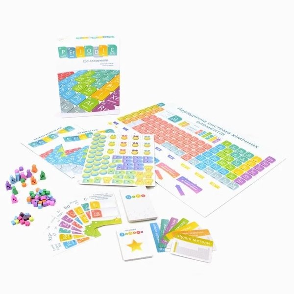 Настільна гра Ігромаг Periodic: Гра елементів / Periodic: A Game of The Elements (735102) - Pampik - 2