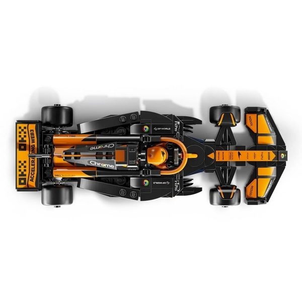 Конструктор LEGO Speed Champions Автомобіль для перегонів McLaren F1 Team MCL38, 269 деталей (77251) - Pampik - 6