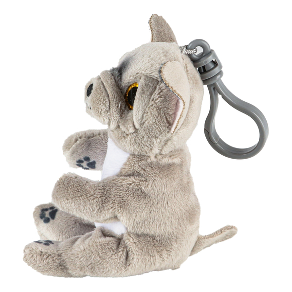 М'яка іграшка TY Beanie Bellies Сірий пес Wilfred, 12 см (43111) - Pampik - 5