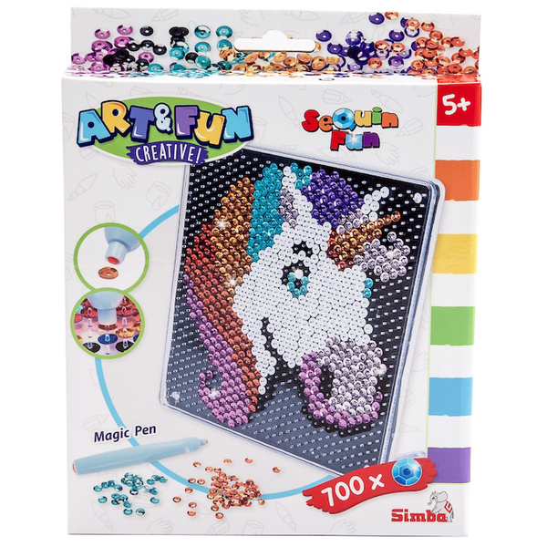Набор для творчества Simba Сказочный единорог, 700 эл., 5+ (6374703) - Pampik