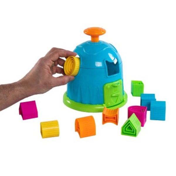 Сортер Fat Brain Toys Фабрика форм Shape Factory (FA267-1) - Pampik - 5