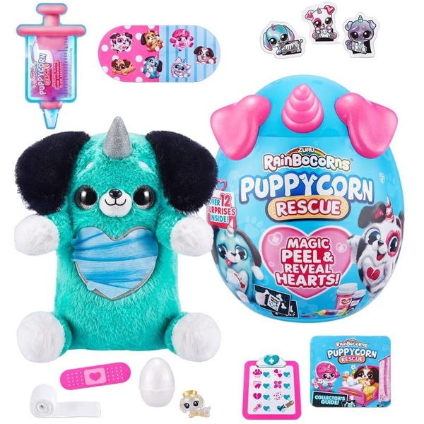 М'яка іграшка-сюрприз Rainbocorns-H Puppycorn Rescue (9261H) - Pampik