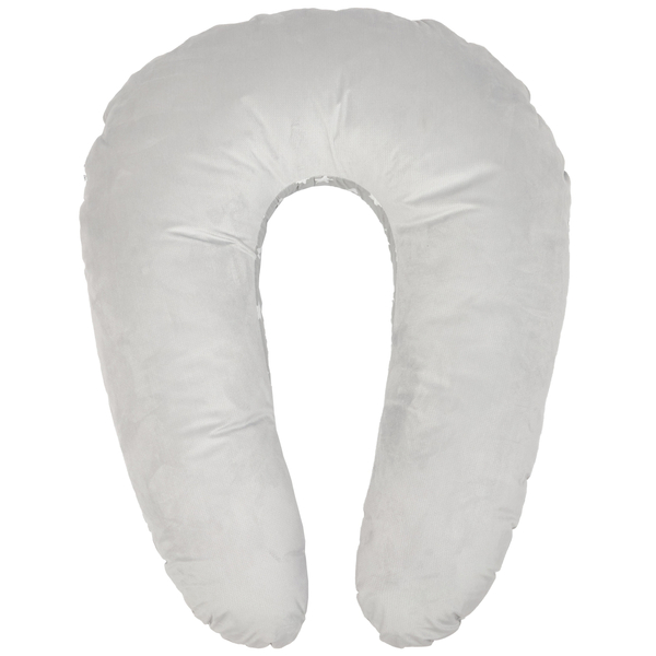 Подушка для вагітних Twins Velvet, 160 см, сірий (1203-TV-10) - Pampik - 2