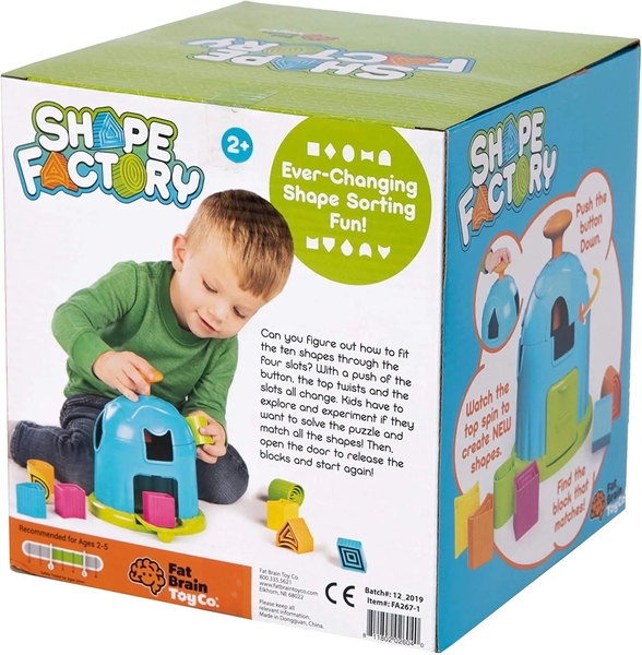 Сортер Fat Brain Toys Фабрика форм Shape Factory (FA267-1) - Pampik - 8