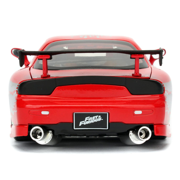 Машина металева Jada Форсаж Мазда RX-7, 1:24, червоний (9398338314R00) - Pampik - 5